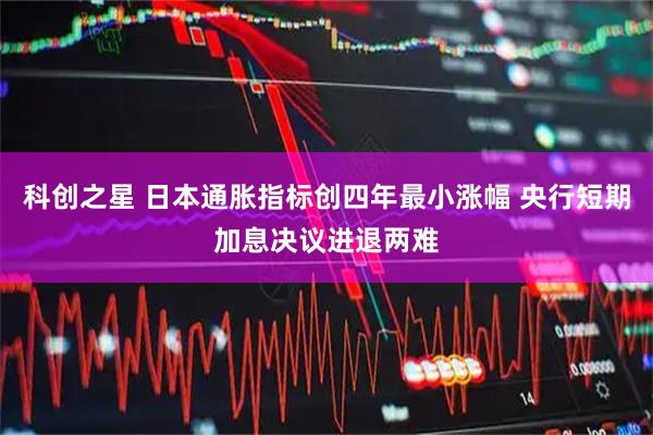 科创之星 日本通胀指标创四年最小涨幅 央行短期加息决议进退两难